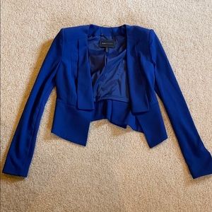 Royal blue blazer - cropped